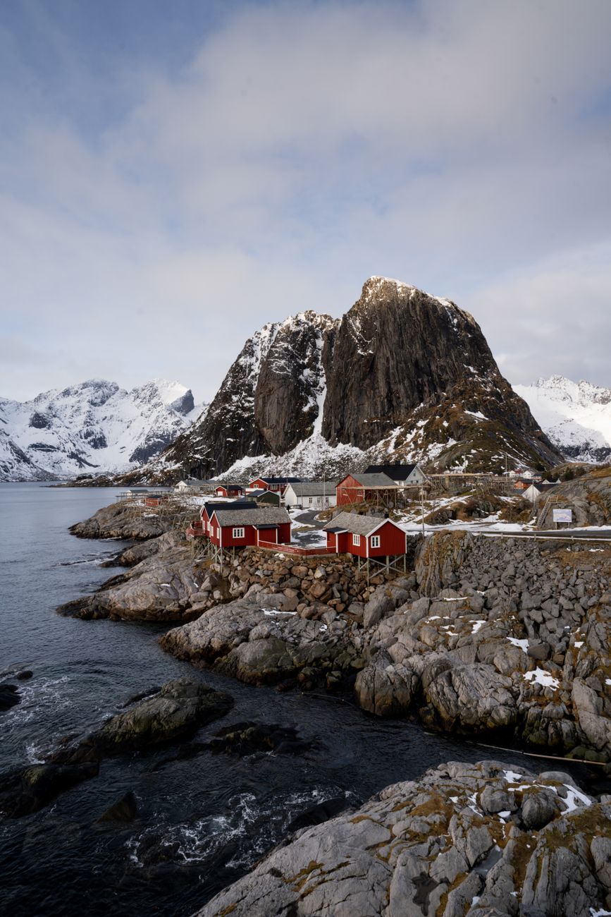 Lofoten islands Nordic landscape